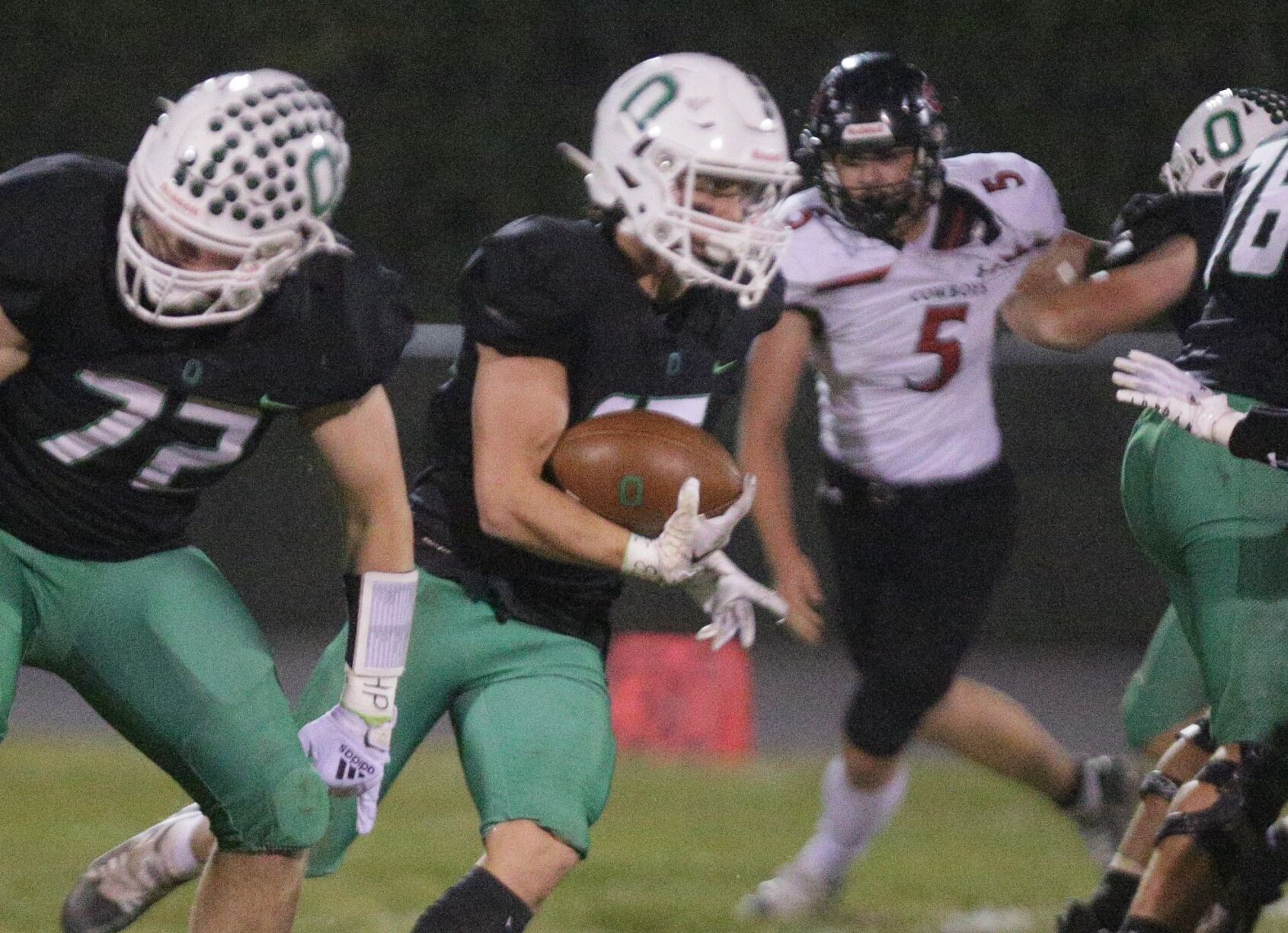 Osage football vs Clarion-Goldfield-Dows -